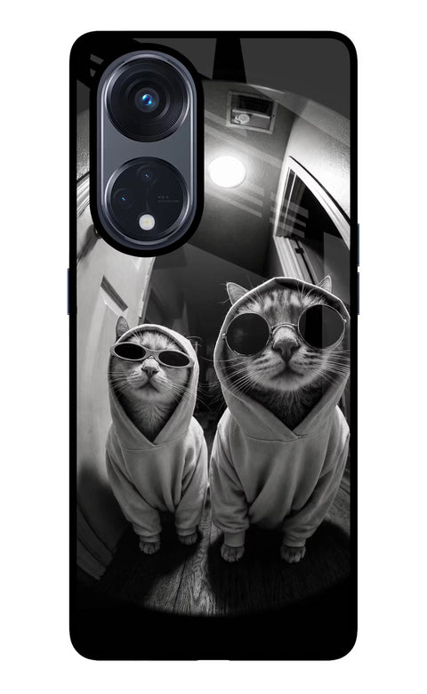 Hood Cats Oppo Reno8 T 5G Glass Case