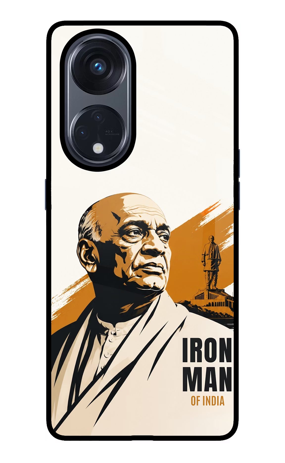 Chandrashekhar Azad Fearless Oppo Reno8 T 5G Glass Case