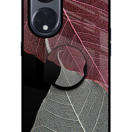 Leaf Pattern Oppo Reno8 T 5G Pop Case by Casekaro