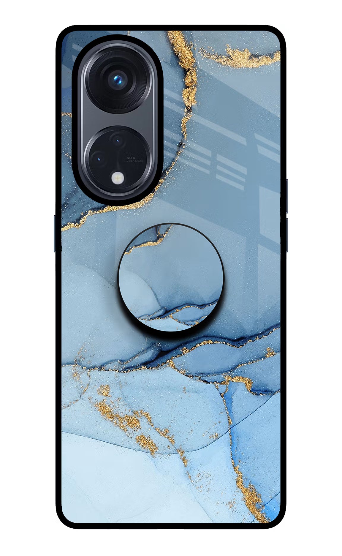 Blue Marble Oppo Reno8 T 5G Pop Case by Casekaro