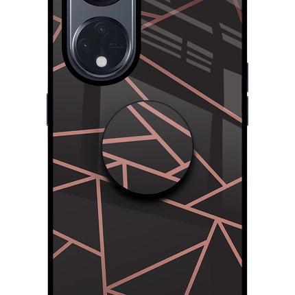 Geometric Pattern Oppo Reno8 T 5G Pop Case by Casekaro