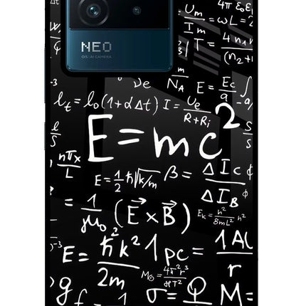 Physics Formula IQOO Neo 6 5G Glass Case Back Cover by Casekaro