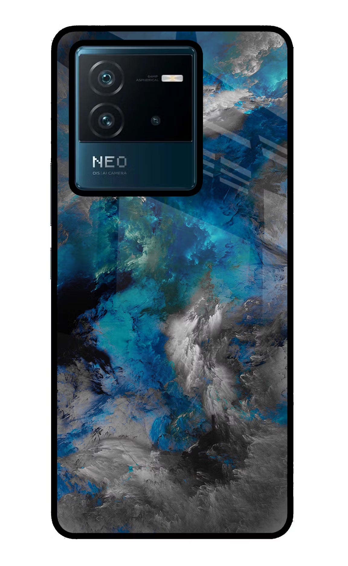 Artwork IQOO Neo 6 5G Glass Case Back Cover by Casekaro