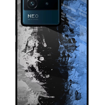 Artistic Design IQOO Neo 6 5G Glass Case Back Cover by Casekaro