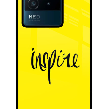 Inspire IQOO Neo 6 5G Glass Case Back Cover by Casekaro