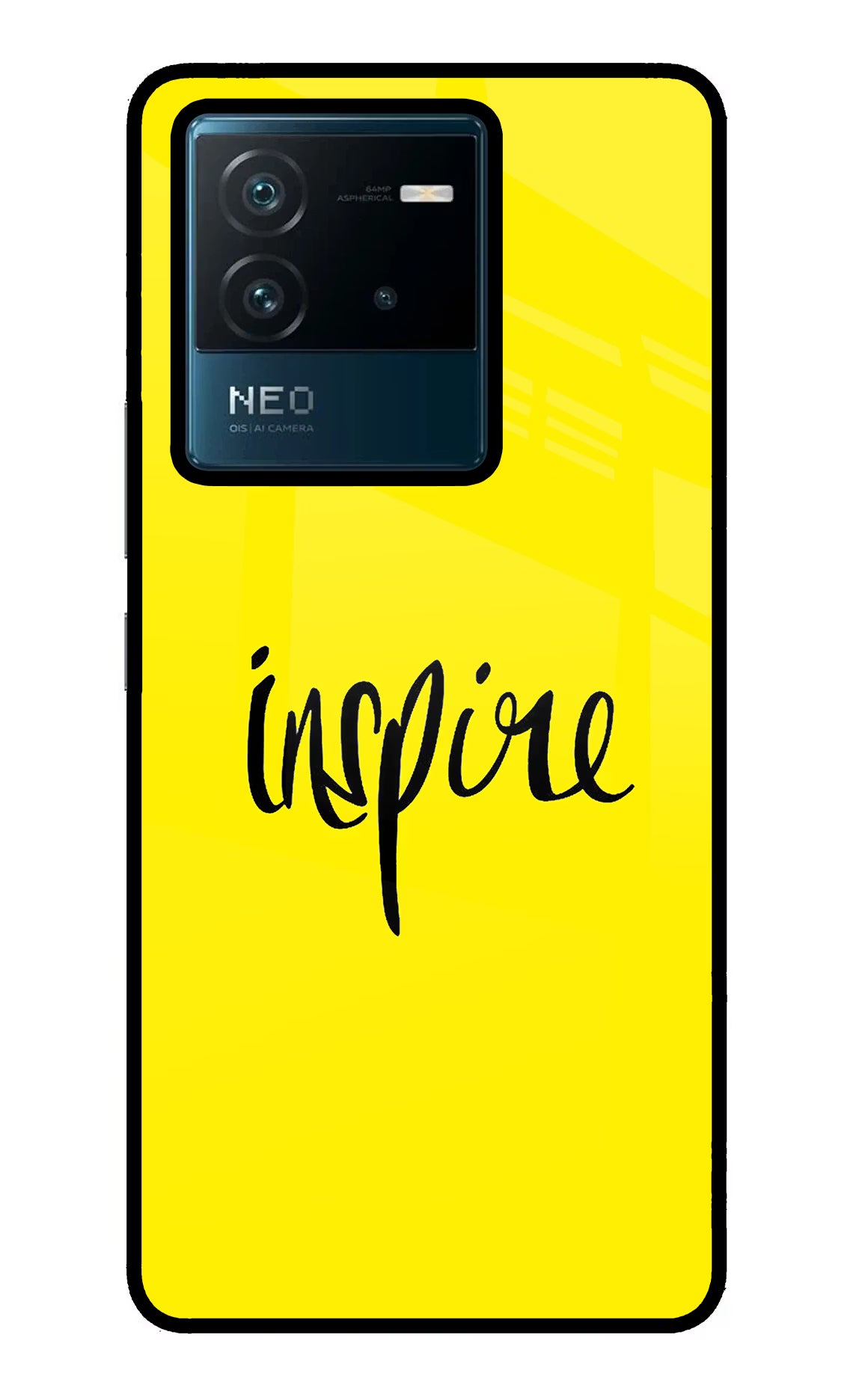 Inspire IQOO Neo 6 5G Glass Case Back Cover by Casekaro