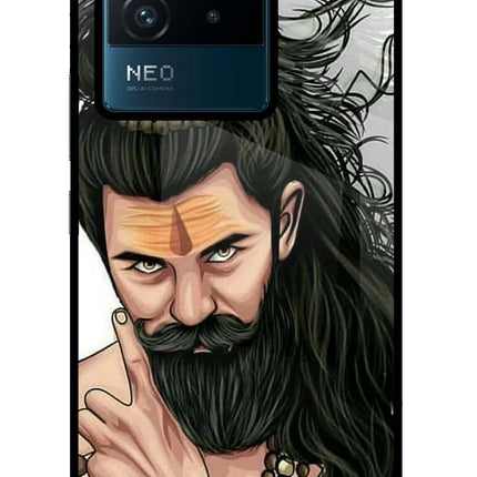 Mahadev IQOO Neo 6 5G Glass Case Back Cover by Casekaro
