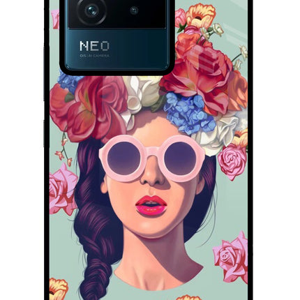 Pretty Girl IQOO Neo 6 5G Glass Case