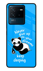 Keep Sleeping IQOO Neo 6 5G Glass Case
