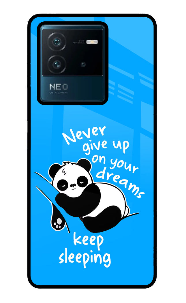 Keep Sleeping IQOO Neo 6 5G Glass Case