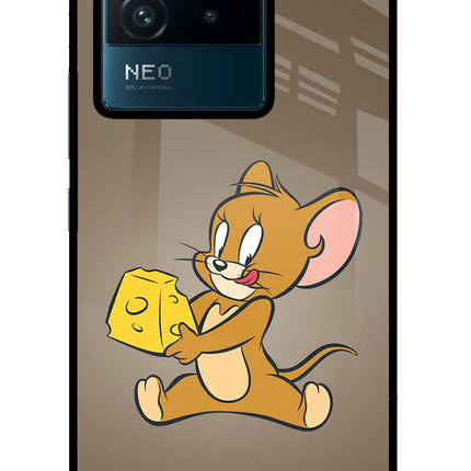 Jerry IQOO Neo 6 5G Glass Case Back Cover by Casekaro