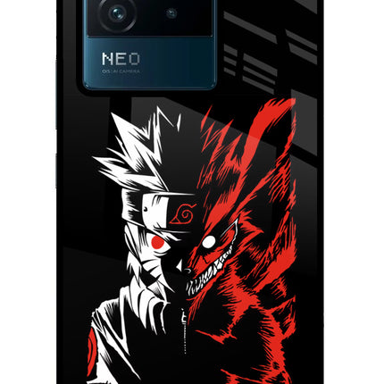 Naruto Two Face IQOO Neo 6 5G Glass Case