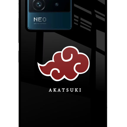 Akatsuki IQOO Neo 6 5G Glass Case Back Cover by Casekaro