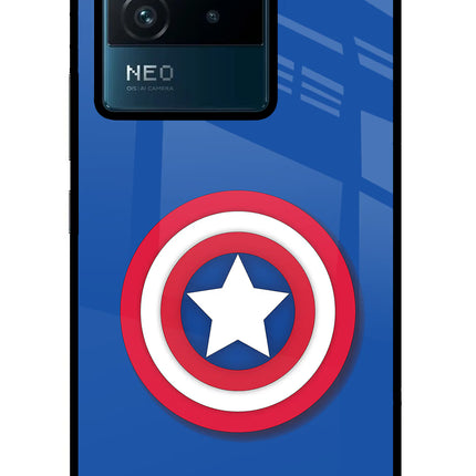 Shield IQOO Neo 6 5G Glass Case Back Cover by Casekaro