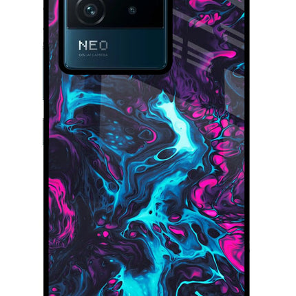 Abstract IQOO Neo 6 5G Glass Case