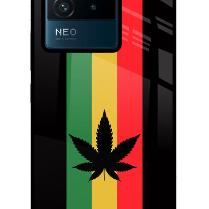 Weed Flag IQOO Neo 6 5G Glass Case