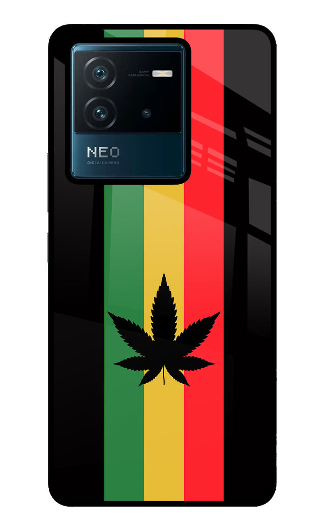 Weed Flag IQOO Neo 6 5G Glass Case