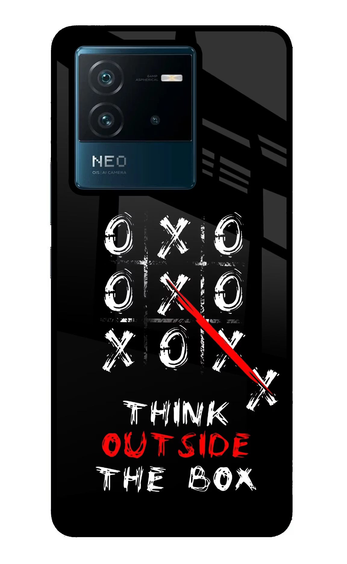 Think out of the BOX IQOO Neo 6 5G Glass Case