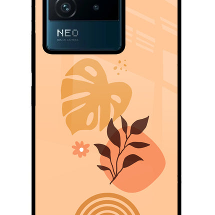 Bohemian Art IQOO Neo 6 5G Glass Case Back Cover by Casekaro