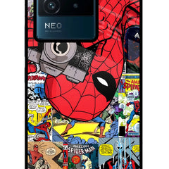 Spider Man IQOO Neo 6 5G Glass Case