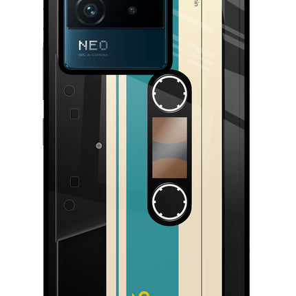 Cassette IQOO Neo 6 5G Glass Case Back Cover by Casekaro