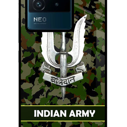 Balidan Indian Logo IQOO Neo 6 5G Glass Case Back Cover by Casekaro