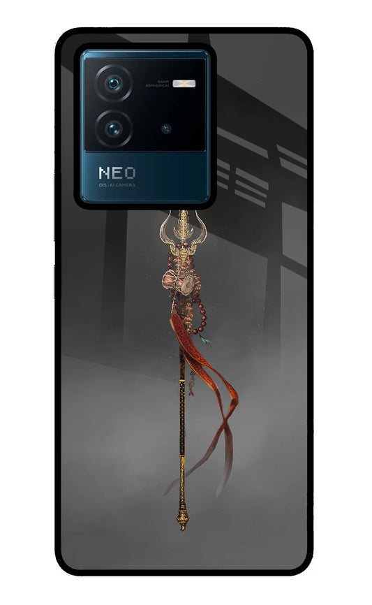 Shiv Trishul IQOO Neo 6 5G Glass Case