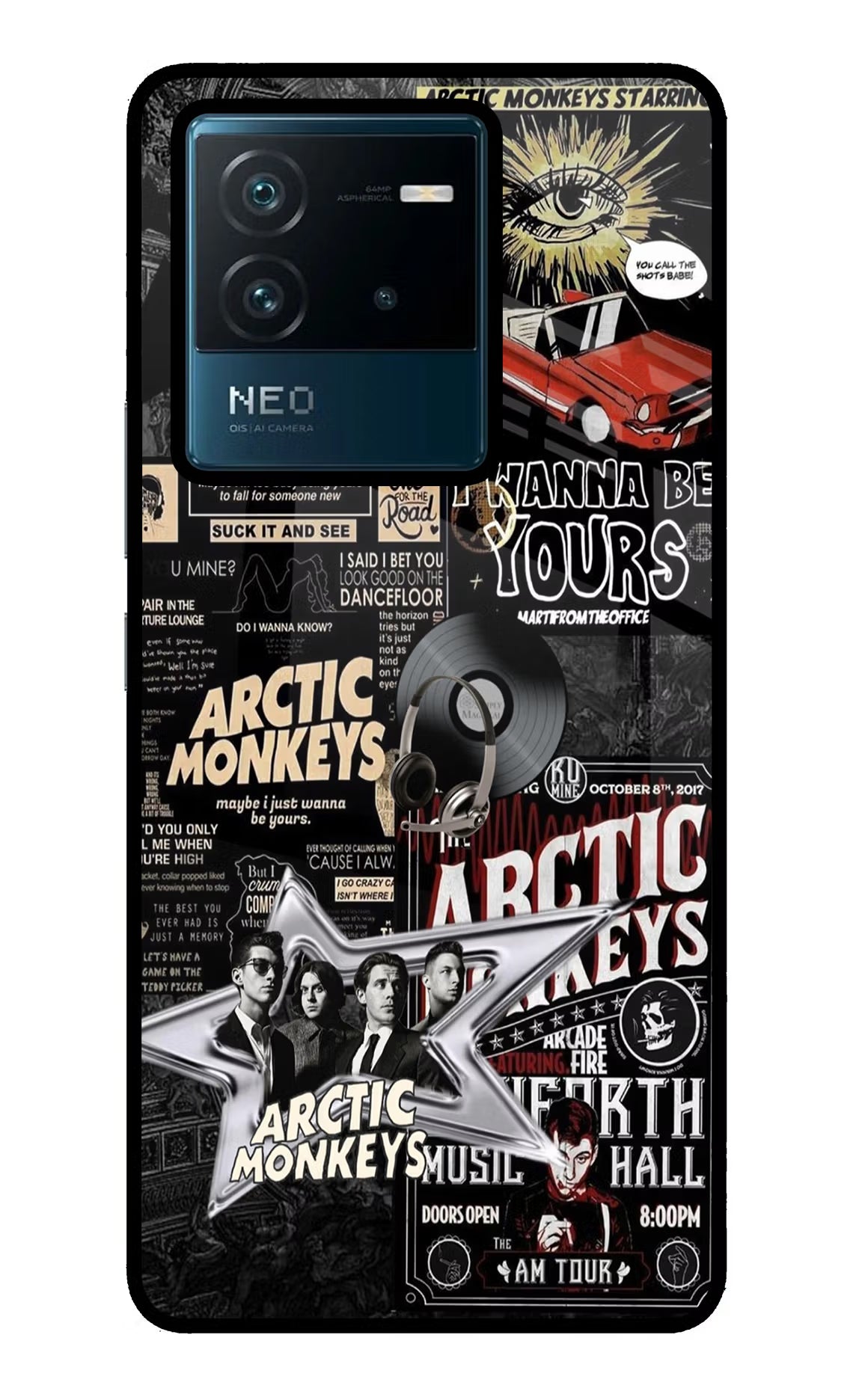 Arctic Monkeys IQOO Neo 6 5G Glass Case