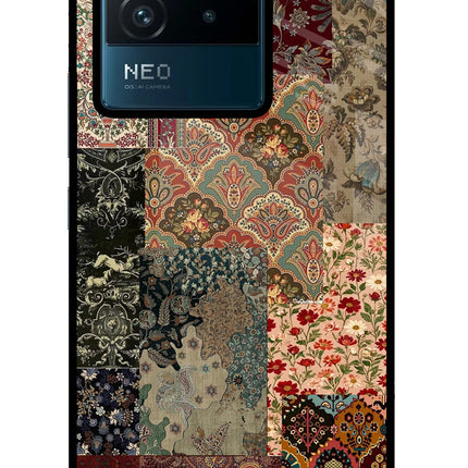 Desi Print IQOO Neo 6 5G Glass Case Back Cover by Casekaro