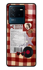 Queen of Disaster IQOO Neo 6 5G Glass Case