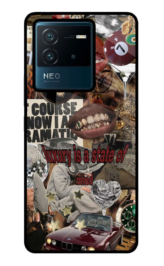 Luxury IQOO Neo 6 5G Glass Case