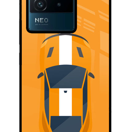 Highway Pursuit IQOO Neo 6 5G Glass Case Back Cover by Casekaro