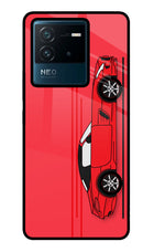 Red Velocity IQOO Neo 6 5G Glass Case