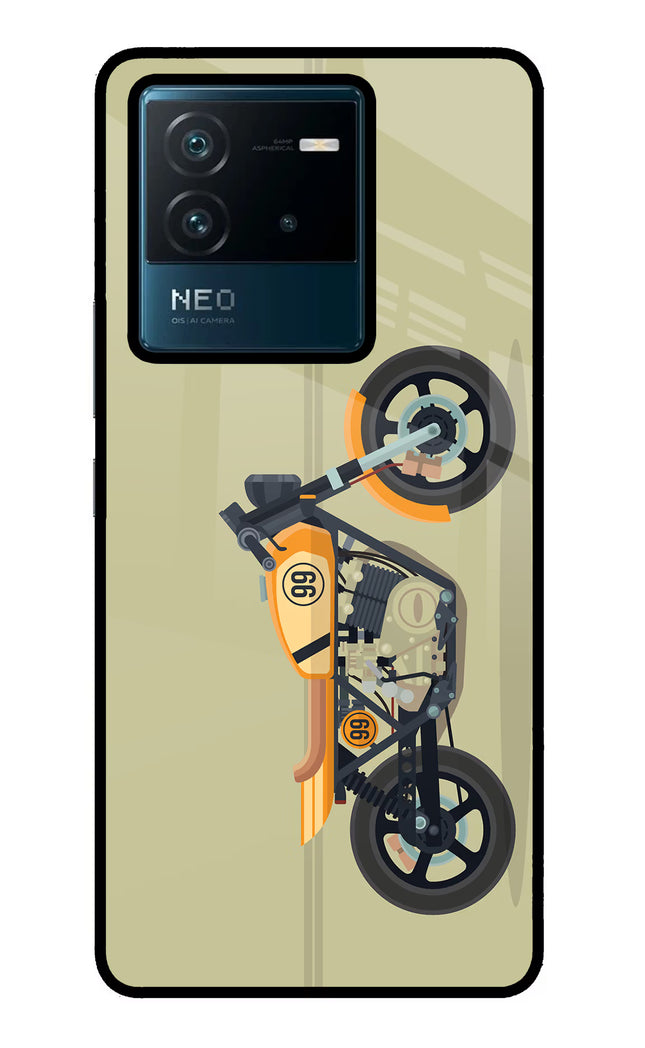Vertical Speedster IQOO Neo 6 5G Glass Case