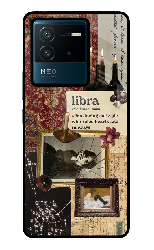 Libra Zodiac IQOO Neo 6 5G Glass Case