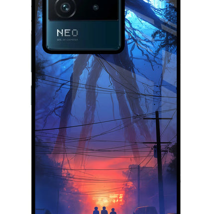 Ordinary Things Shadow IQOO Neo 6 5G Glass Case Back Cover by Casekaro