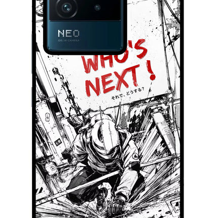 Who's Next IQOO Neo 6 5G Glass Case