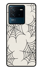 Spider Web IQOO Neo 6 5G Glass Case