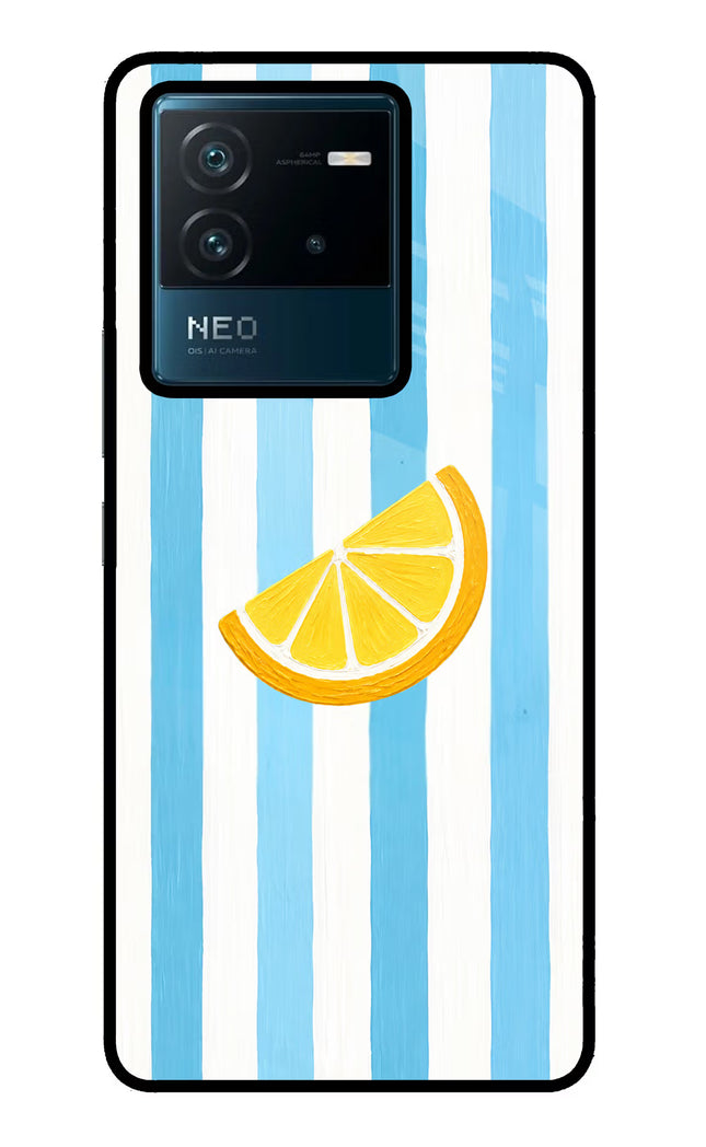 Summer Lemon IQOO Neo 6 5G Glass Case