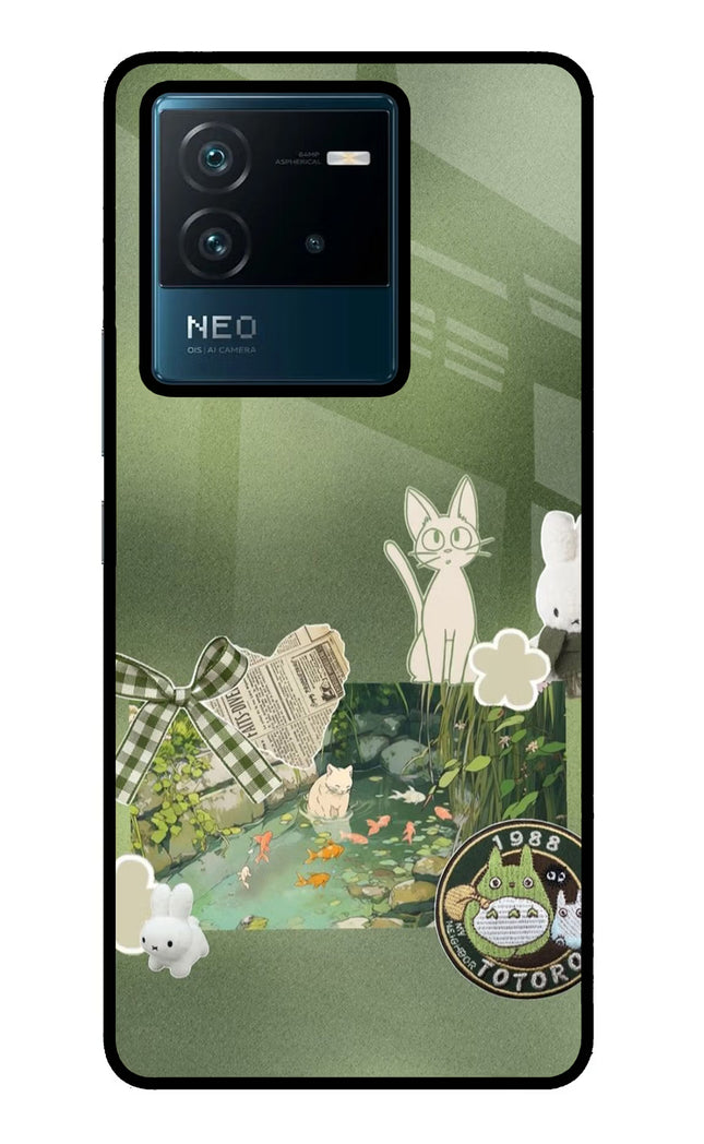 Aesthetic anime IQOO Neo 6 5G Glass Case