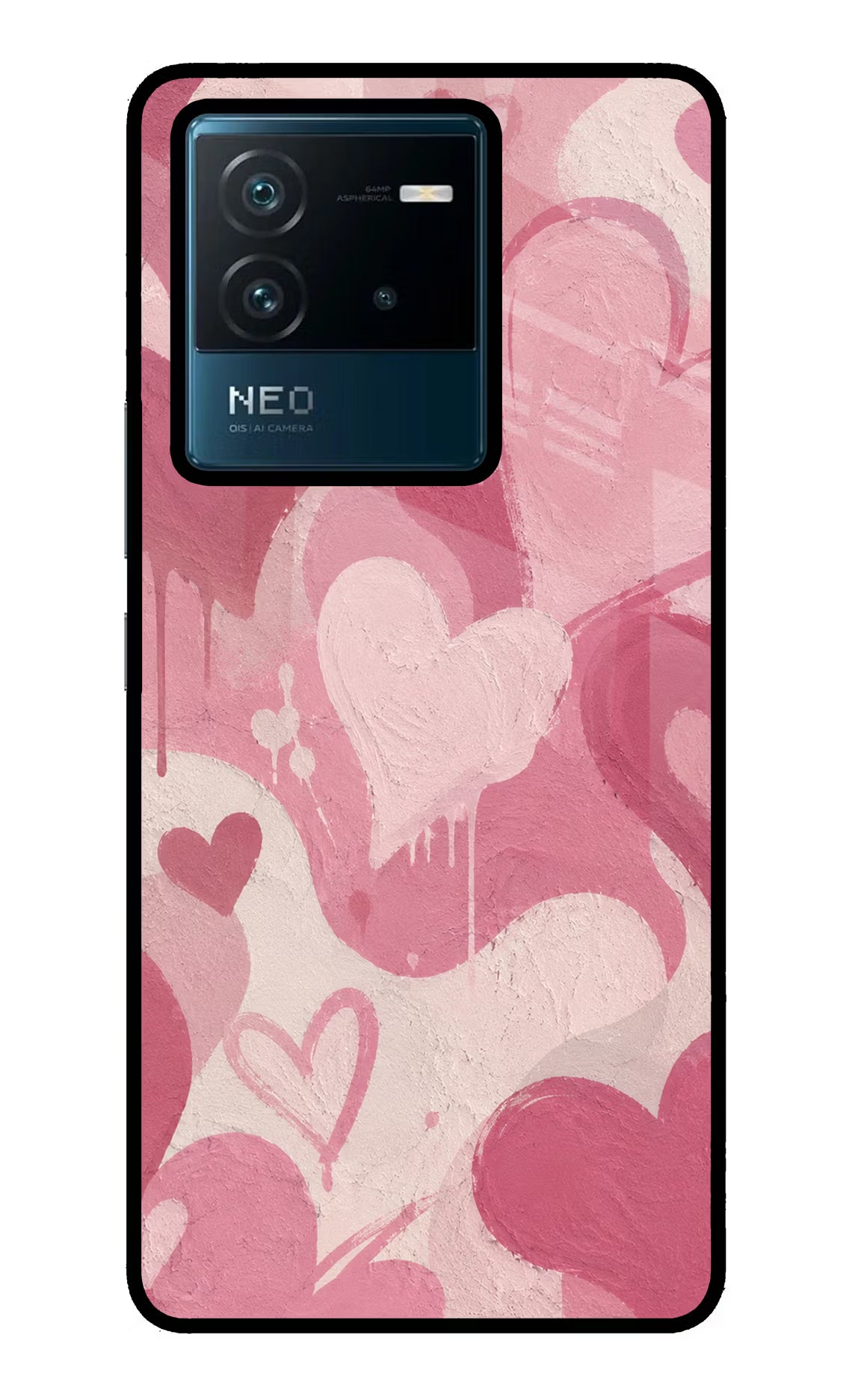 Hearty case IQOO Neo 6 5G Glass Case