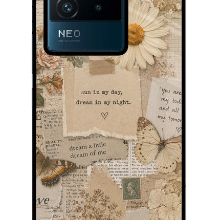 Vintage case IQOO Neo 6 5G Glass Case