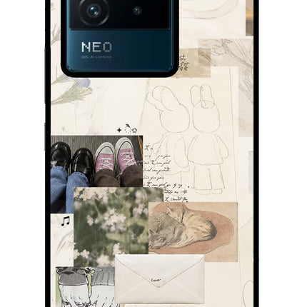 Soft Aesthetic IQOO Neo 6 5G Glass Case