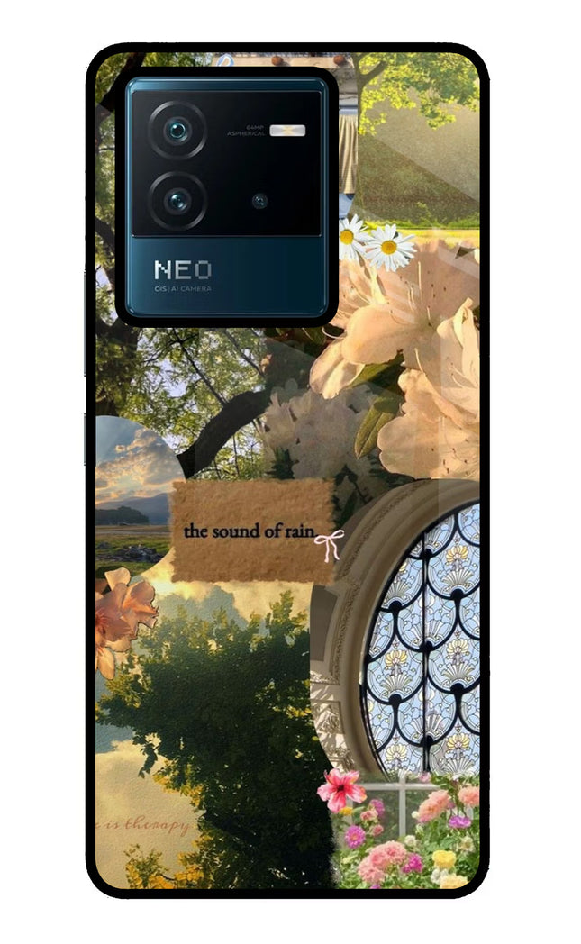 Rain IQOO Neo 6 5G Glass Case
