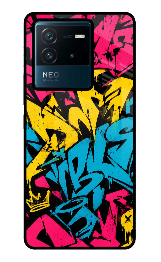 Graffiti Vibe IQOO Neo 6 5G Glass Case