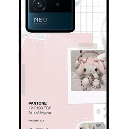 Pantone Asthetic IQOO Neo 6 5G Glass Case
