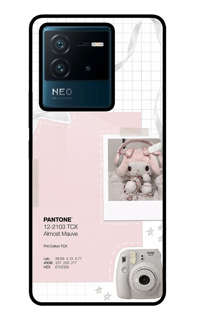 Pantone Asthetic IQOO Neo 6 5G Glass Case