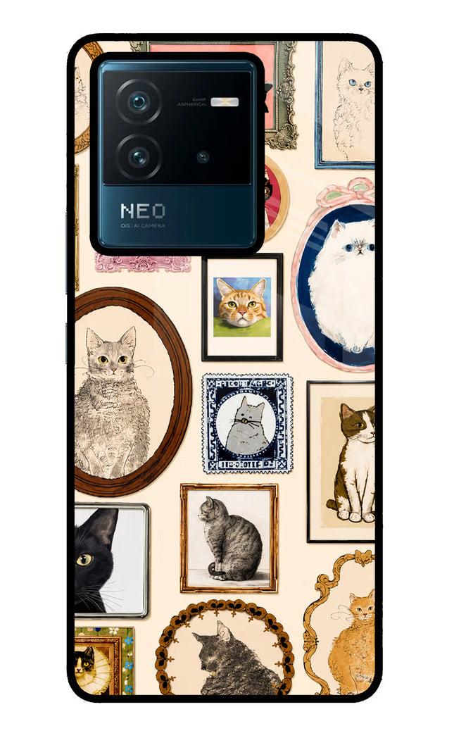 Mirror Cats IQOO Neo 6 5G Glass Case