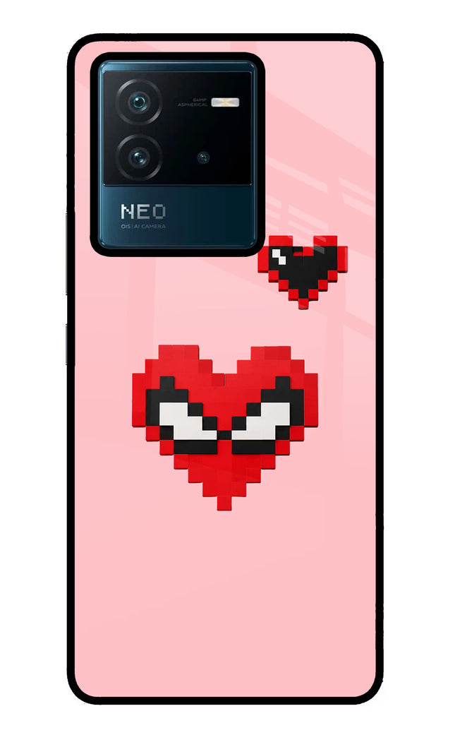 Gwen Heart IQOO Neo 6 5G Glass Case