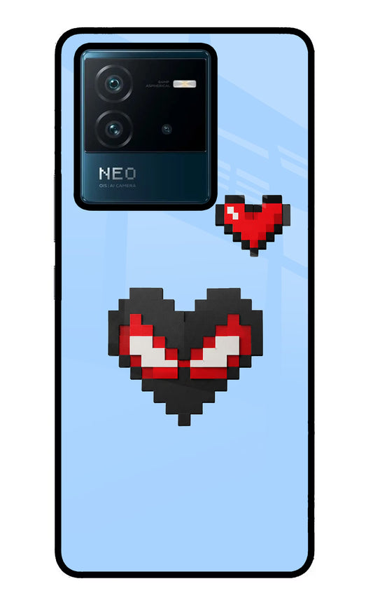 Peter Heart IQOO Neo 6 5G Glass Case